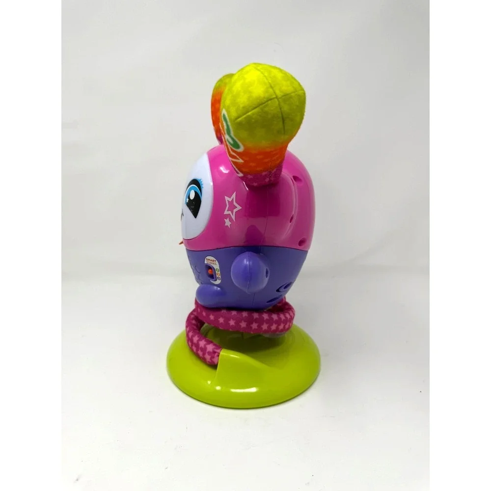 Fisher-Price DJ Bouncin Beats Interactive Musical Learning Toy with Lights‎ Pink